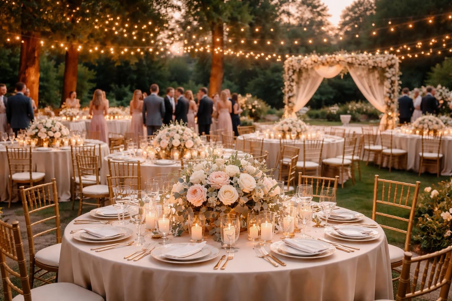 découvrez comment réussir votre réception de mariage avec un thème glamour et romantique, parfaitement adapté à vos invités pour une ambiance inoubliable.