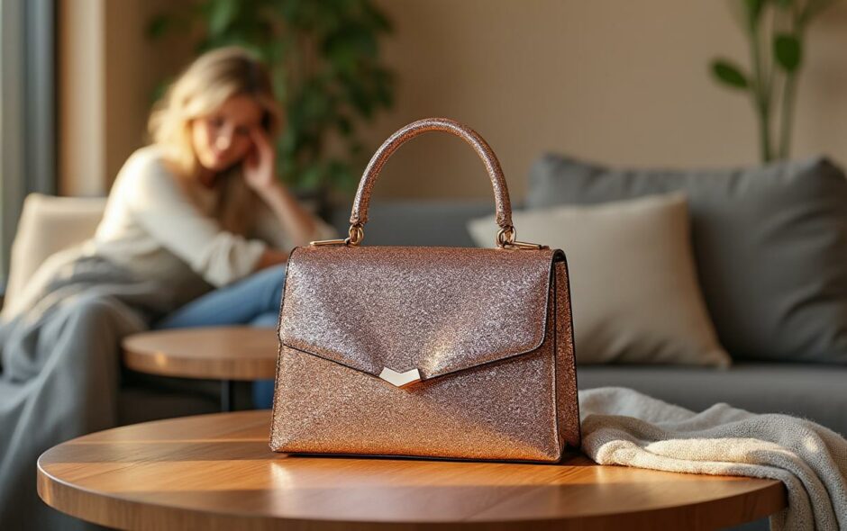 découvrez le sac vanessa bruno paillettes, le cadeau idéal pour offrir une touche d'élégance et de brillance lors des fêtes de fin d'année.