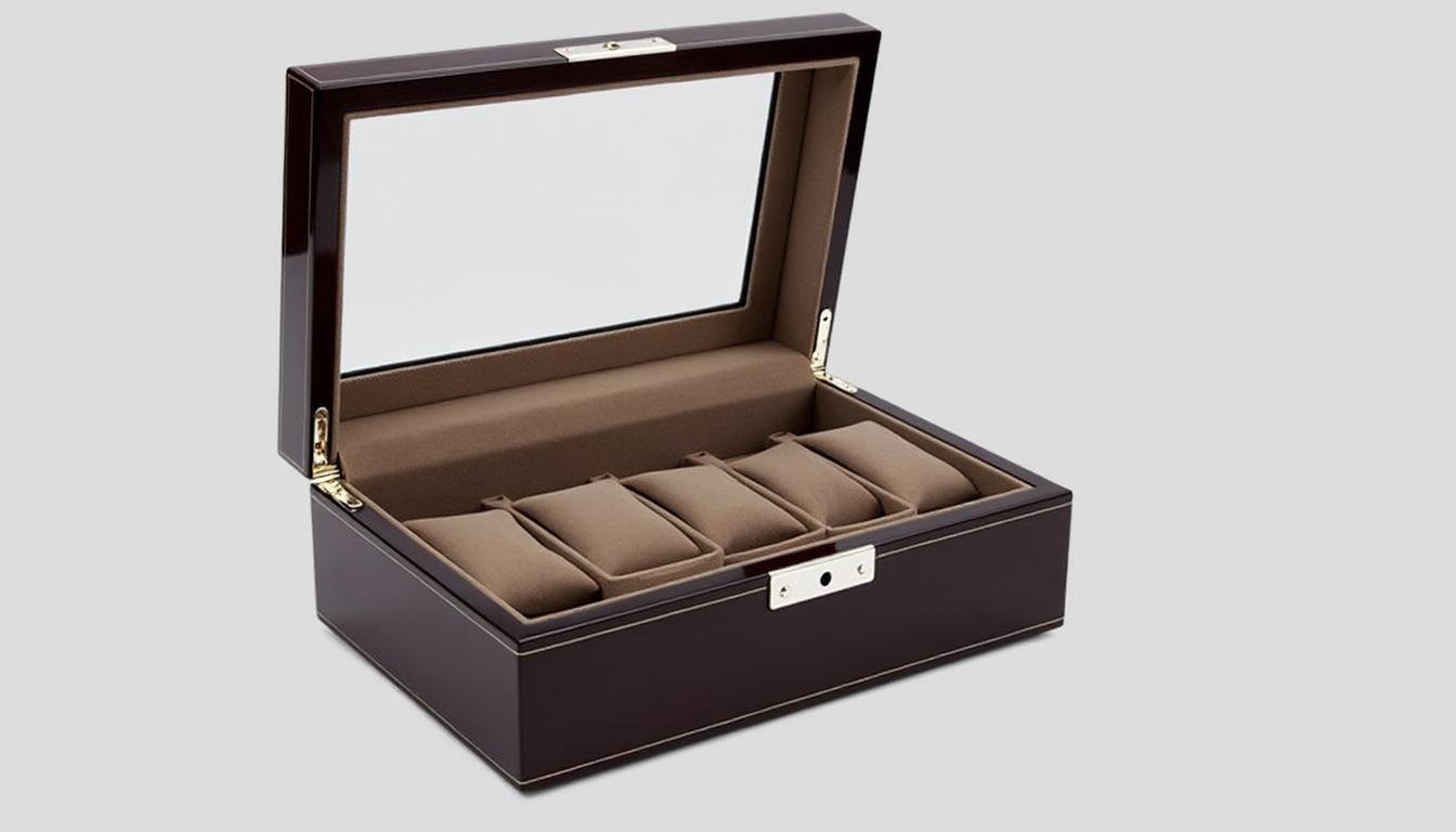 découvrez les dernières tendances des boîtes de rangement en bois pour montres homme : un mélange raffiné de luxe et de minimalisme pour préserver et mettre en valeur vos montres avec élégance.