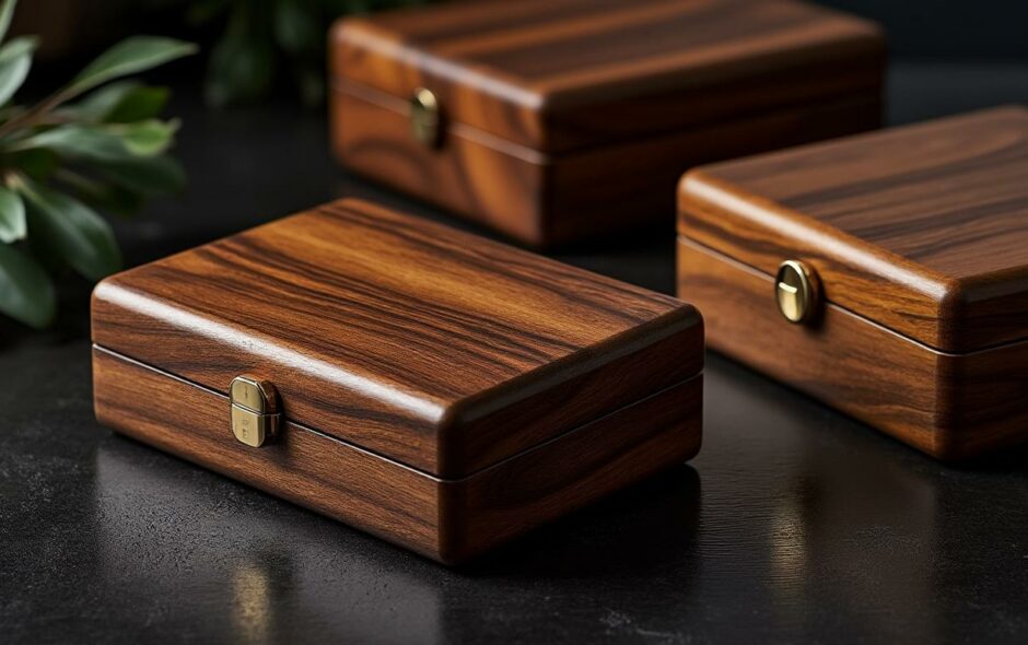 découvrez les dernières tendances des boîtes de rangement en bois pour montres homme : entre luxe raffiné et design minimaliste, trouvez la boîte idéale pour protéger et sublimer votre collection.