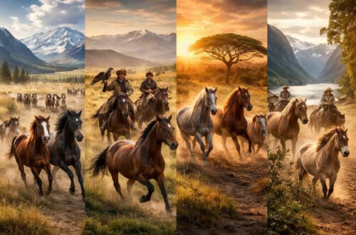 Voyage à travers le monde avec les documentaires sur les chevaux les plus célèbres