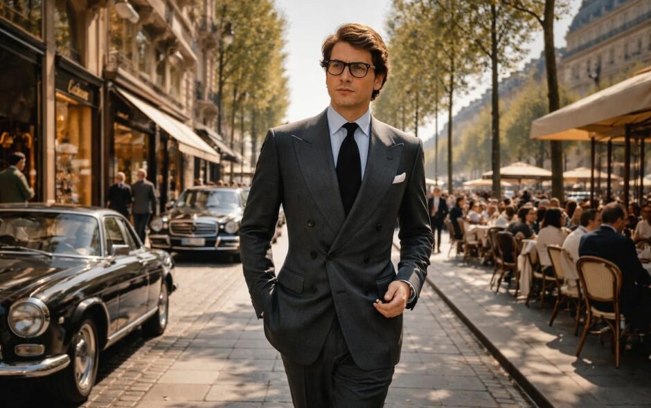découvrez l'élégance intemporelle d'yves saint laurent sur les champs elysées, une immersion unique dans le luxe et le raffinement parisien.
