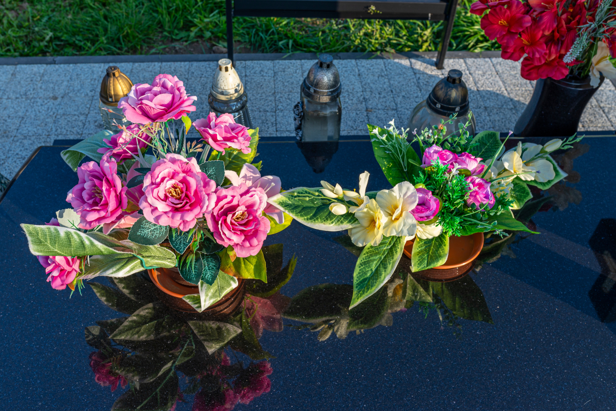 fleur cimetiere