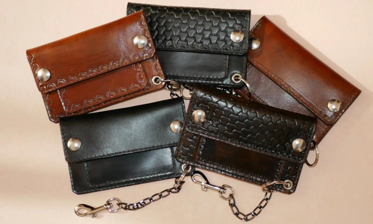 portefeuille biker