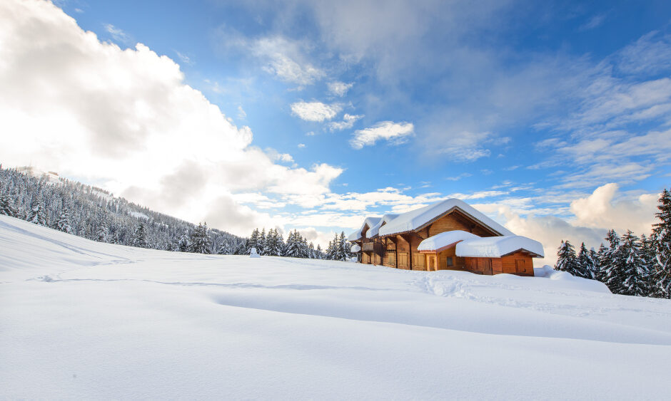 refuges de luxe de montagne